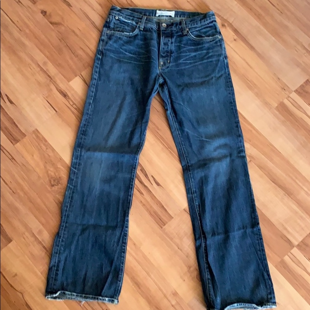 Paper Denim & Cloth Medium Wash Straight Leg Jean
